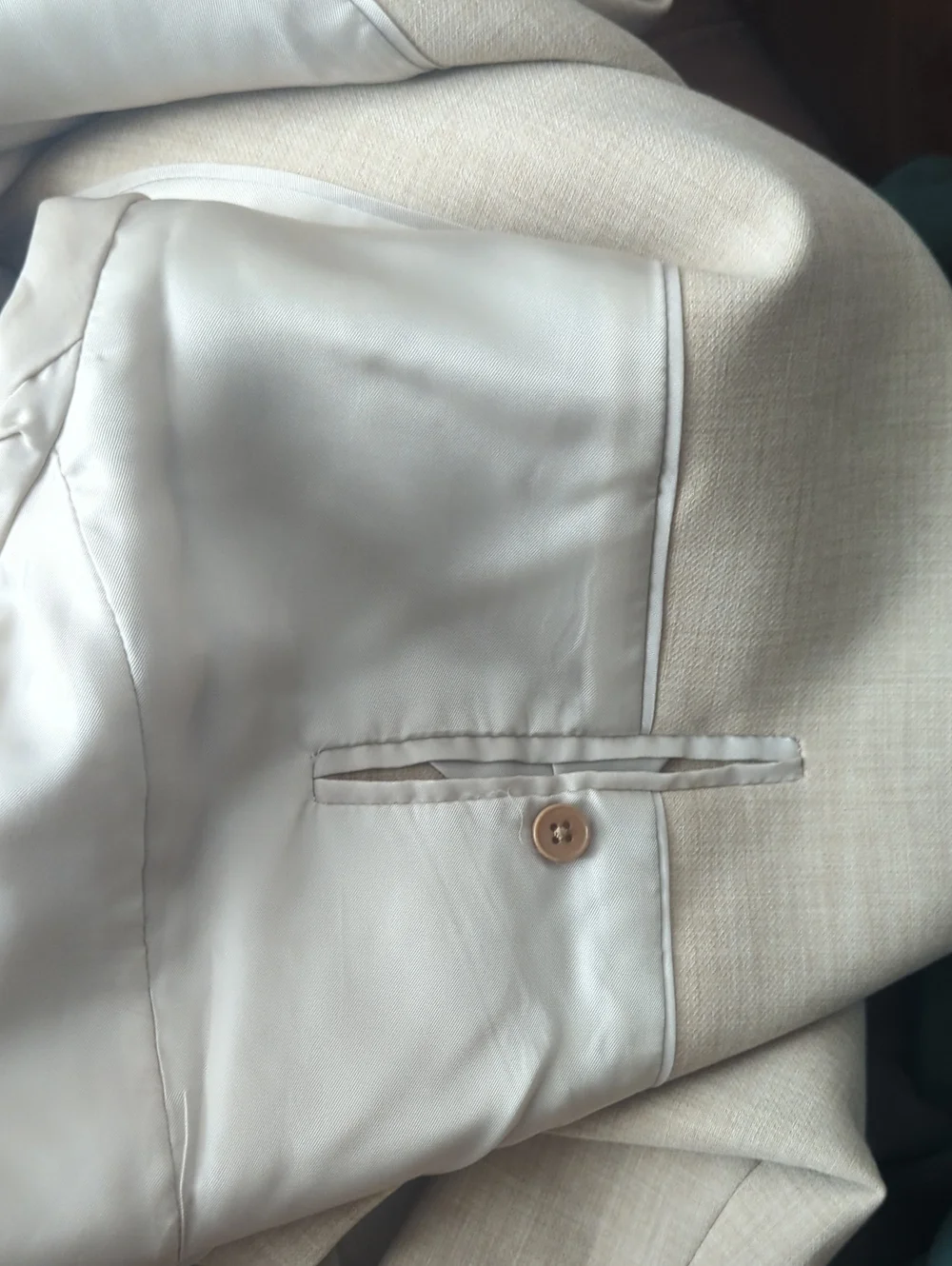 Wilfred Generation Blazer In Heather Oat Beige - Picture 12 of 14